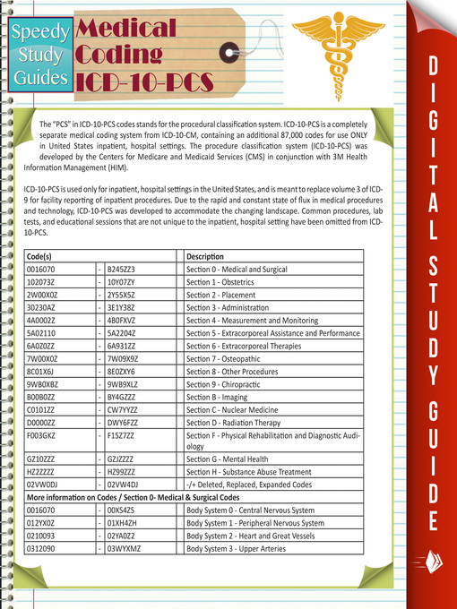 Title details for Medical Coding ICD-10-PCS, Volume 2 by Speedy Publishing - Available